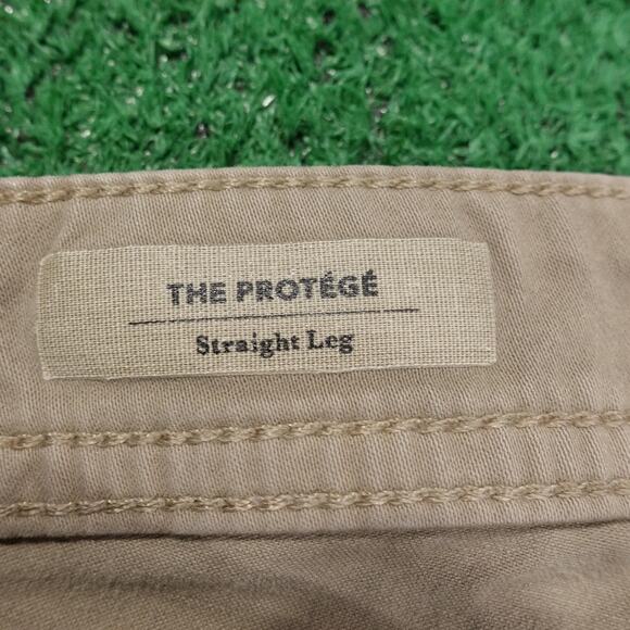 AG Adriano Goldschmied Pants Mens 38x34 Beige The Protege Straight Leg Chino - Picture 9 of 12